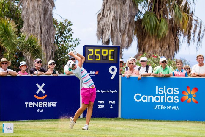 La golfista española Carlota Ciganda
