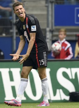 Thomas Muller con el Bayern de Múnich