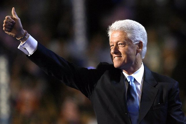 Bill Clinton en la convención demócrata