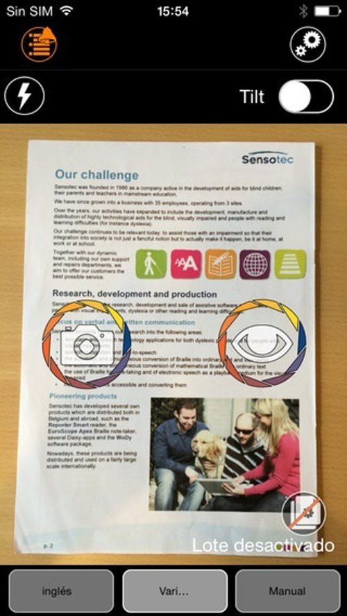 KNFB Reader desde iTunes