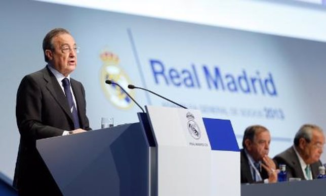 Florentino Pérez asamblea Real Madrid