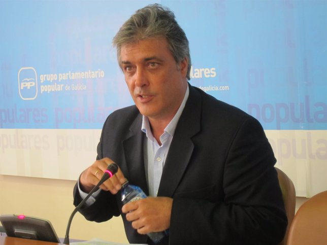 Pedro Puy, portavoz del PP en el Parlamento de Galicia