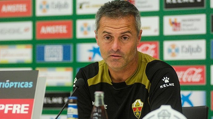 Fran Escribá, entrenador del Elche CF