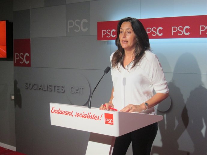La portavoz del PSC, Esther Niubó
