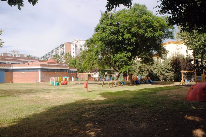 Centro Innovación Pedagógica, la noria, clase, patio, niños, parque