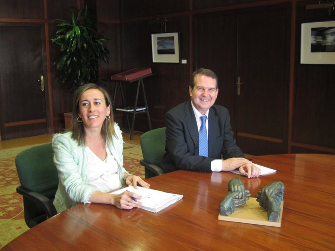 Ethel Vázquez y Abel Caballero