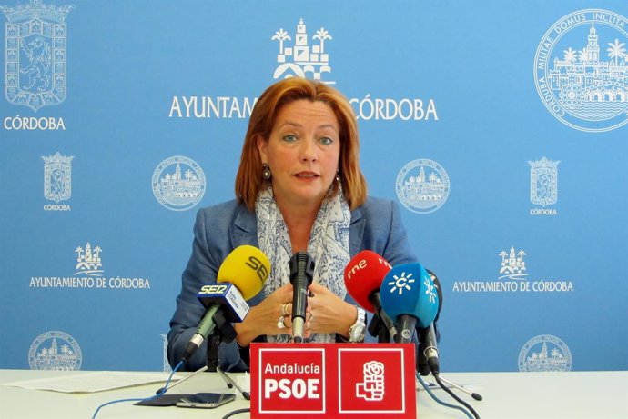 La portavoz del PSOE en el Ayuntamiento, Inmaculada Durán