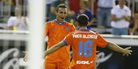 El Valencia sigue goleando y hunde al Getafe