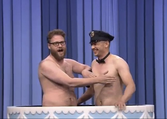 JAMES FRANCO SETH ROGEN DESNUDOS