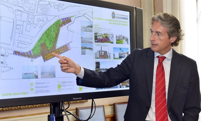 Presentación del proyecto para la explanada del muelle de Gamazo