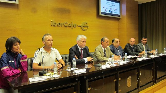 Presentación de la 'VIII Maratón de Zaragoza. Gran Premio Ibercaja'