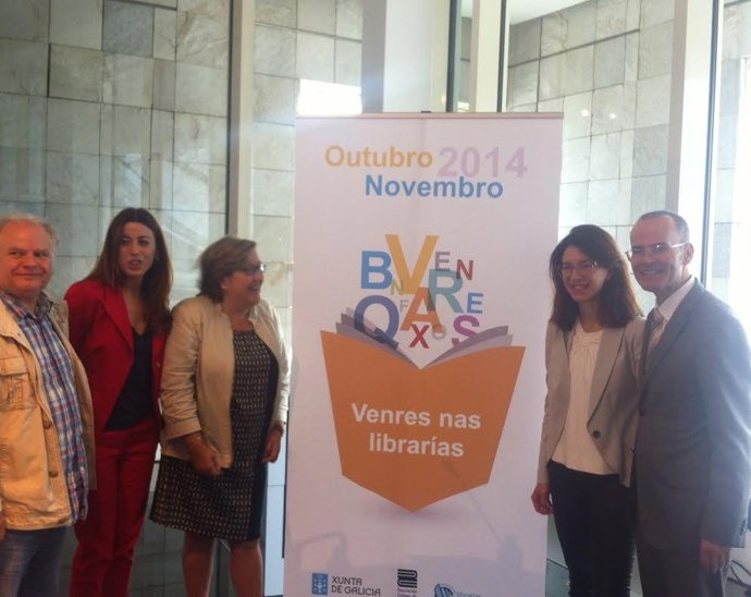 Presentanción de 'Venres nas Librerías'