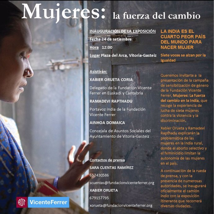 Campaña de la Fundación Vicente Ferrer