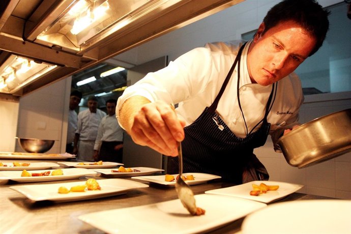 Momento de elaboración de una de las propuestas presentadas a Copa Jerez