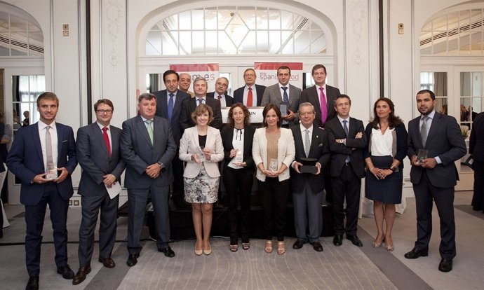 Acto de entrega de los premios Qcom.Es