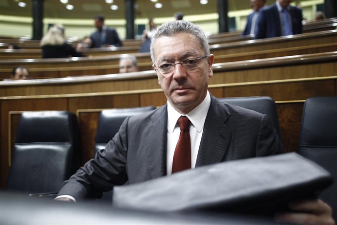 Alberto Ruiz Gallardón, ministro de Justicia