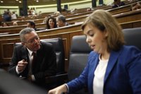 La vicepresidenta, sobre Gallardón: Una persona "con una gran visión política"