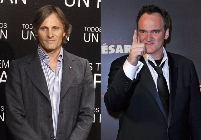  Viggo Mortensen Y Quentin Tarantino