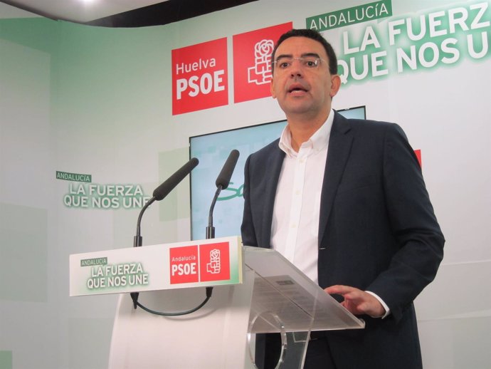 Mario Jiménez, portavoz del PSOE en el Parlamento andaluz. 