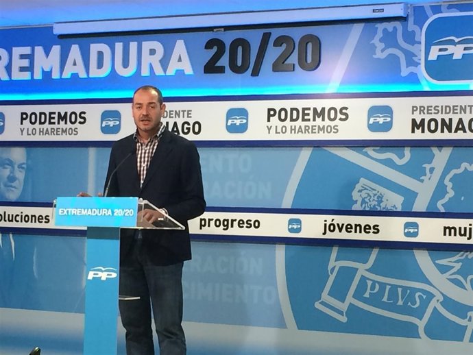 Francisco Ramírez, rueda de prensa del PP