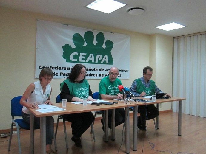 El presidente de Ceapa, durante su intervención.