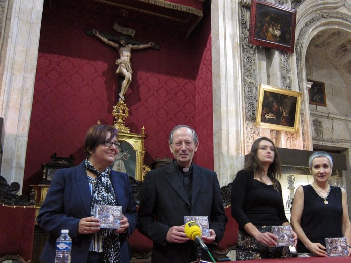 Presentación del nuevo cd 'Acordes liras' en la Catedral de Salamanca