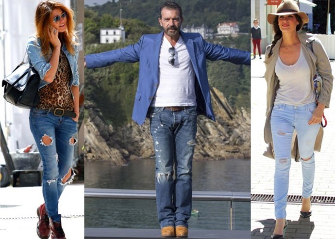 Súmate a los ripped jeans 