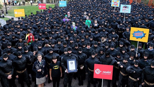 542 Batman, Record Guinness