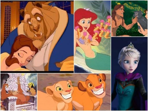 Montaje películas disney