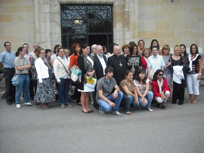 Encuentro del obispo con los profesores de religión