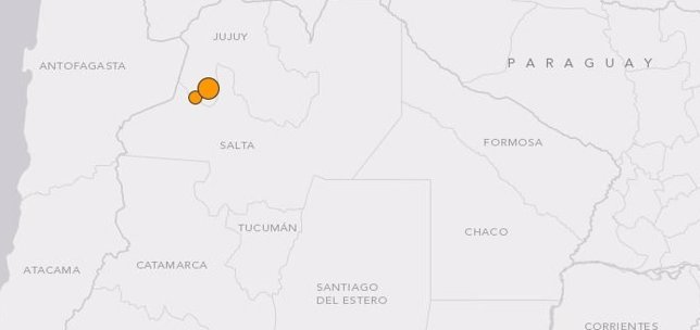 Dos sismos de más de 6 sacuden el norte de Argentina y Chile
