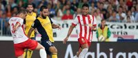 El balón parado calma al Atleti
