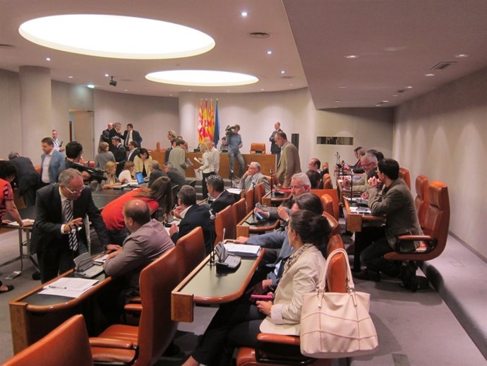 Pleno de la Diputación de Barcelona