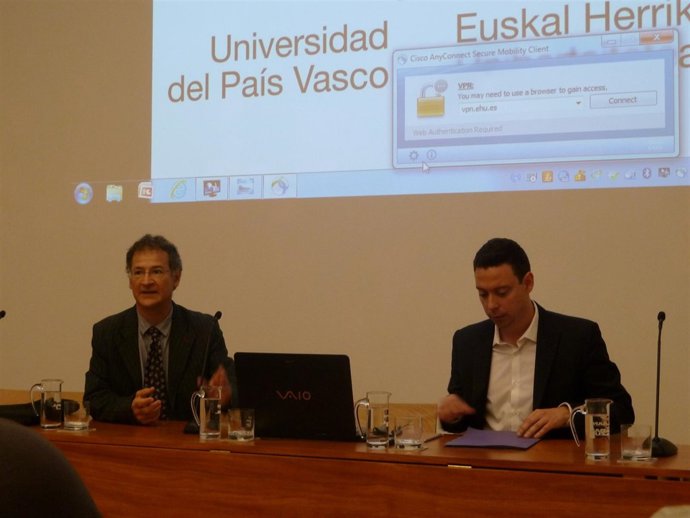 Joxe Ramón Bengoetxea y Xavier Solano i Bello.