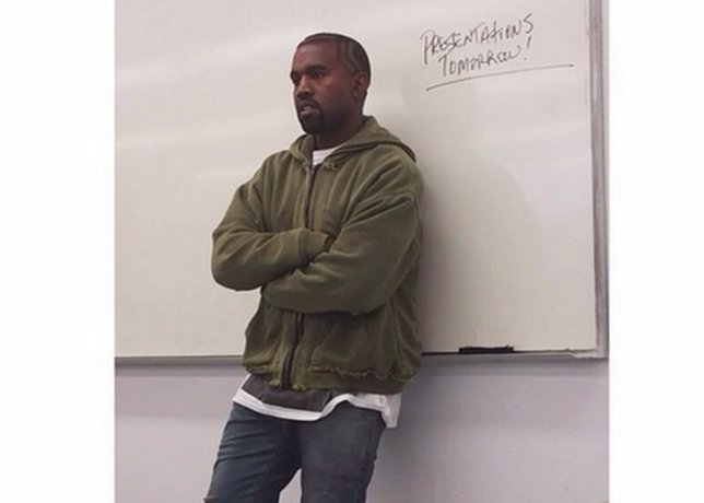 El maestro Kanye West: dando clases para su servicio comunitario