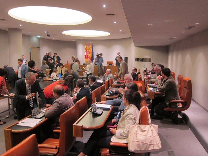 Pleno de la Diputación de Barcelona