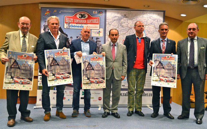 Presentación del Rally Santander-Cantabria 