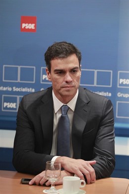 Pedro Sánchez, secretario general del PSOE