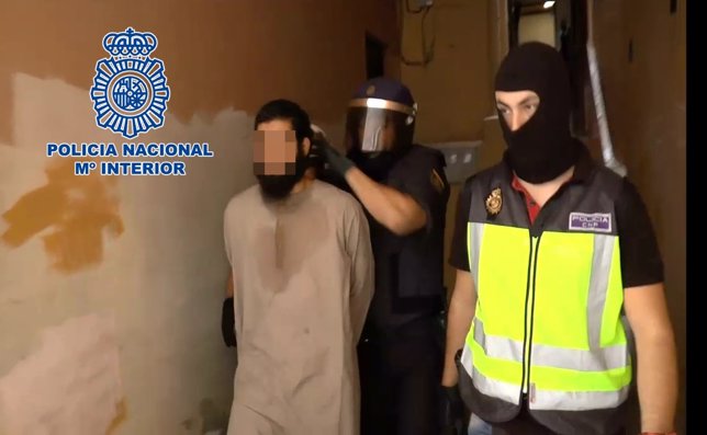 Imágenes y fotografías relacionadas con la detención de líder de célula yihadist