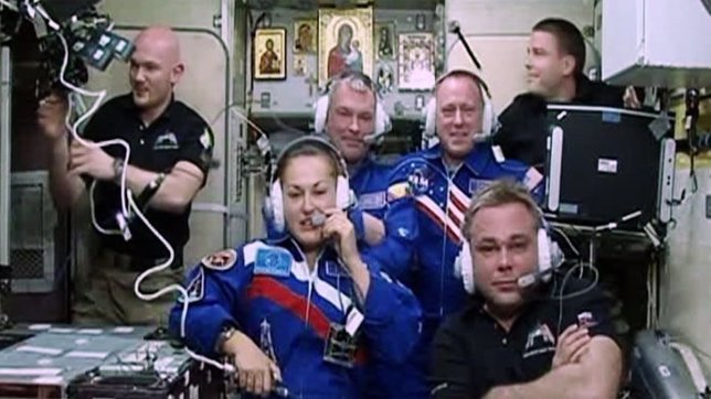 Nueva tripulación de la ISS, con Elena Serova
