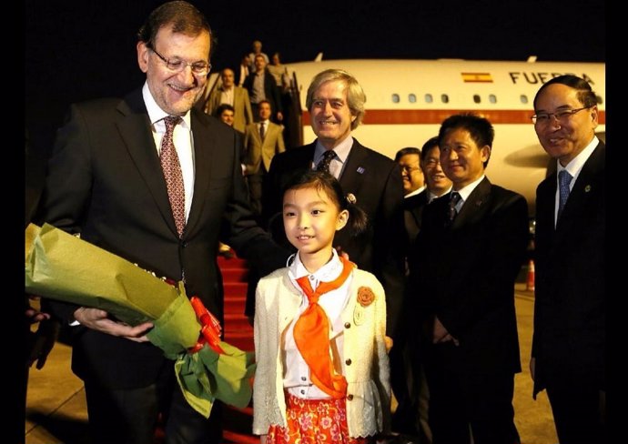 Rajoy llega a China 