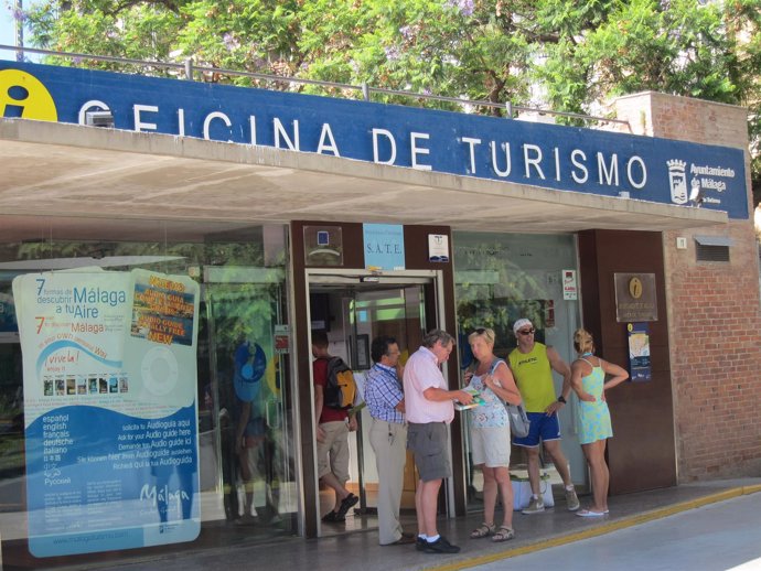 Oficina Turismo, Turistas, Málaga, Muelle Uno, Puerto, Centro