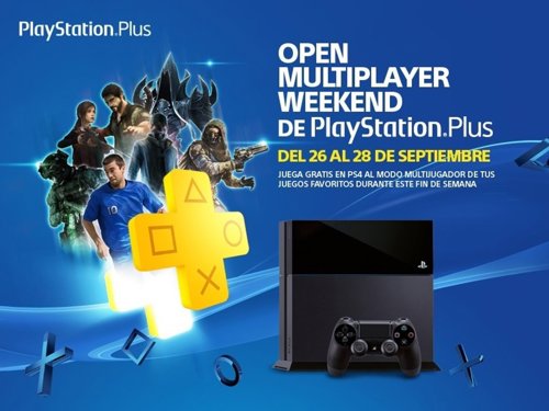 Open Multiplayer Weekend de PS Plus