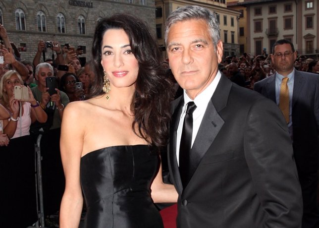  Amal Alamuddin And George Clooney Attend The 