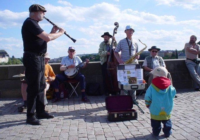 Concierto de música en la calle