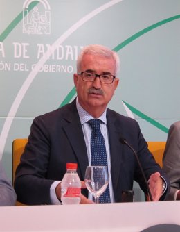 Manuel Jiménez Barrios, consejero andaluz de Presidencia