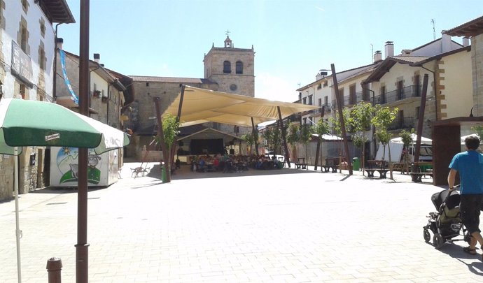 Plaza de Lakuntza.