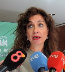 Consejera de Hacienda y Administración Pública, María Jesús Montero.