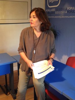 Beatriz Escudero, en Segovia. 