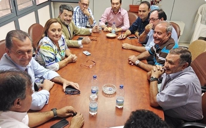 Reunión entre el PSOE y el sector pesquero. 
